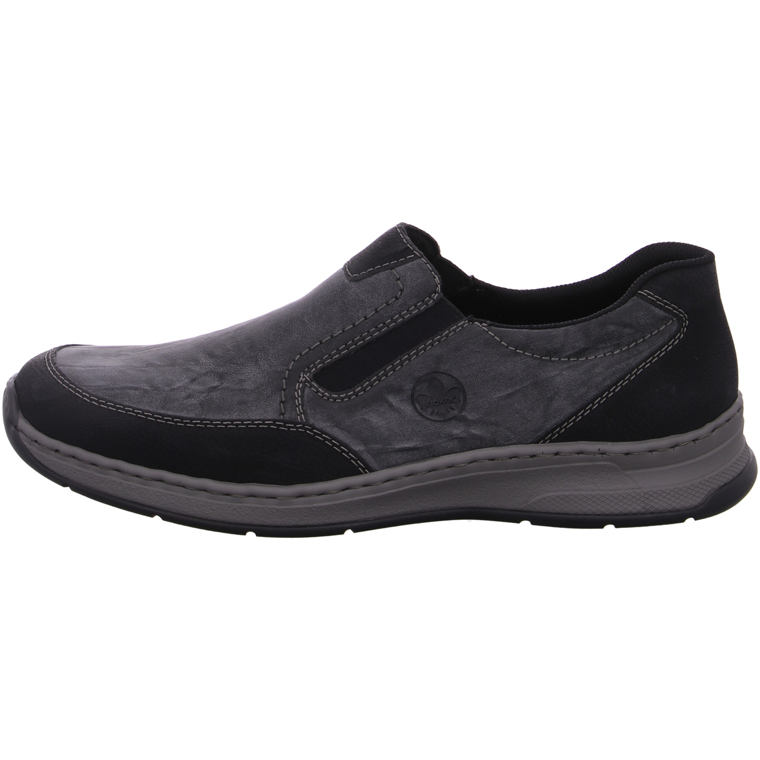 Rieker Slipper Schwarz