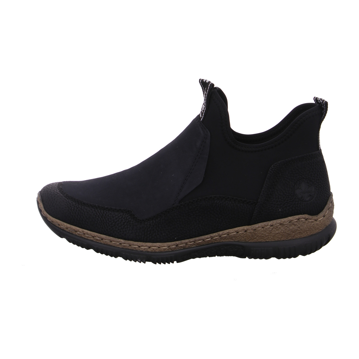 Rieker Slipper Schwarz