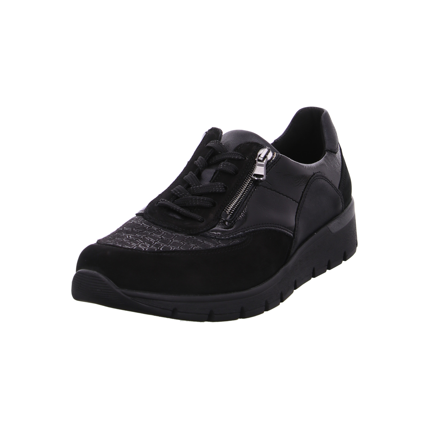 Waldläufer Sneaker Schwarz