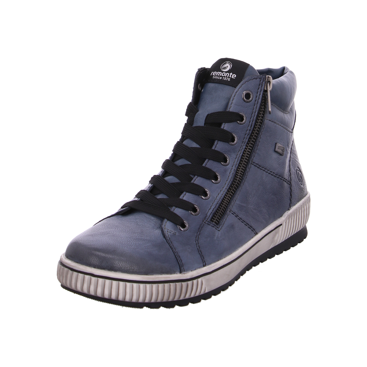 Remonte Schnürstiefel Blau