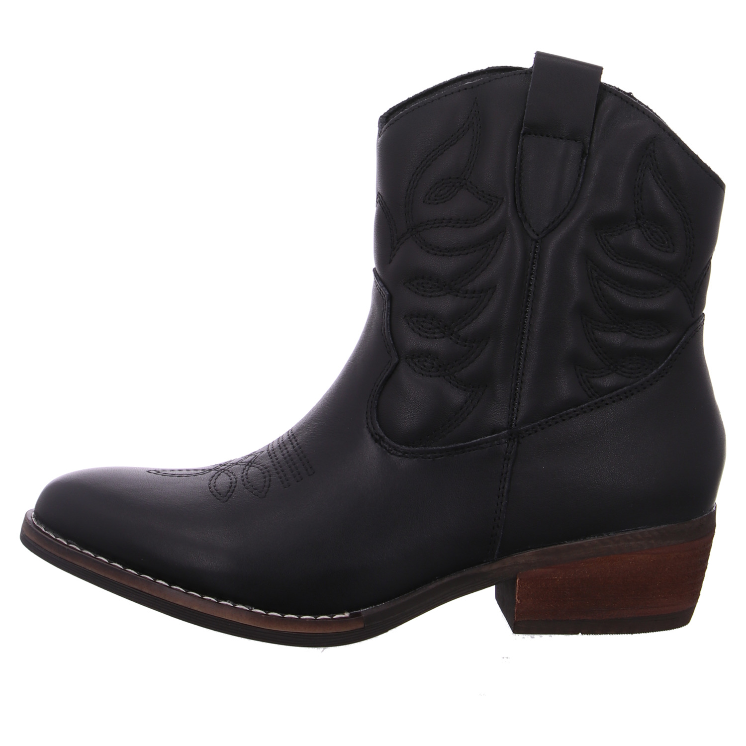 Poelman Stiefelette Schwarz