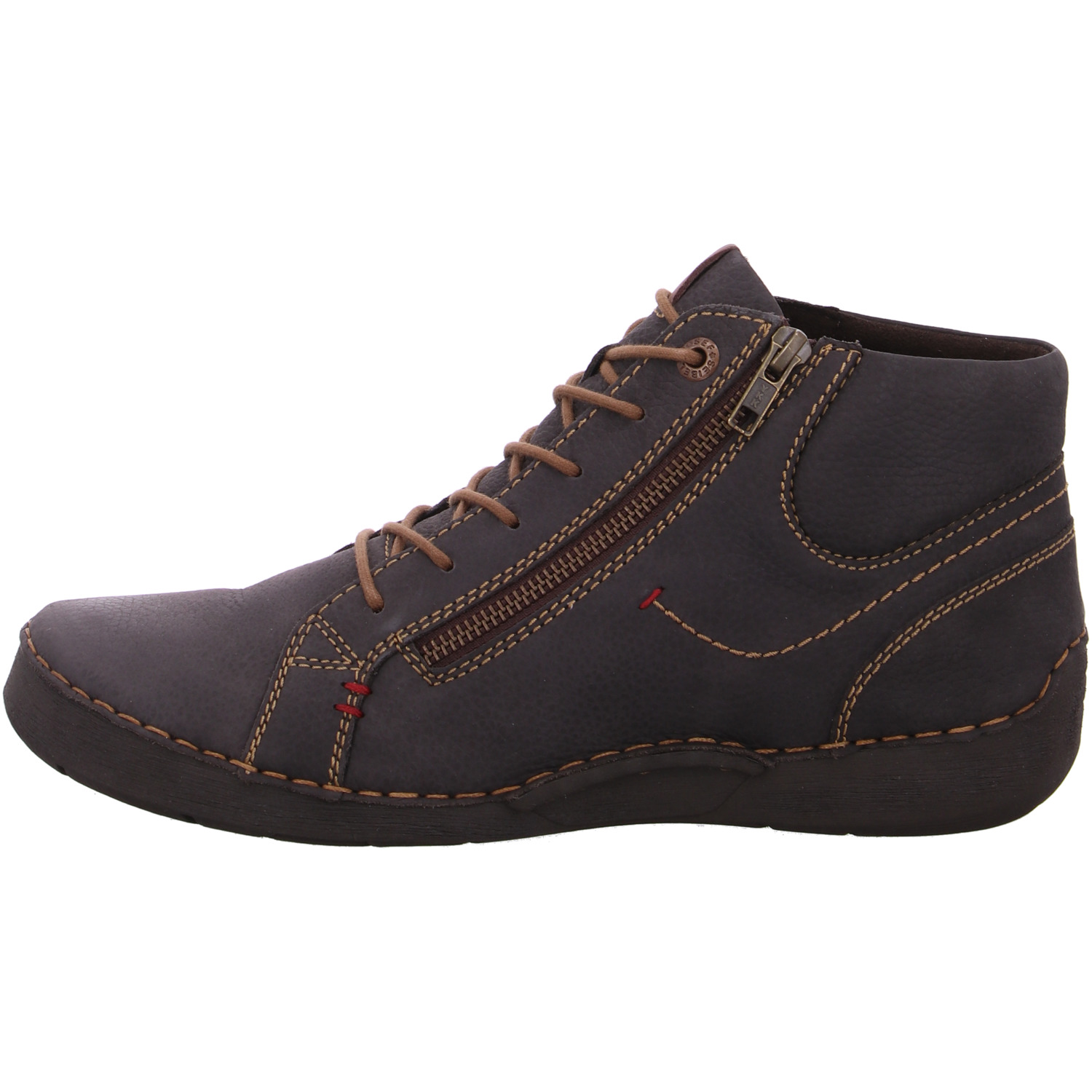 Josef Seibel Schnürstiefel Grau